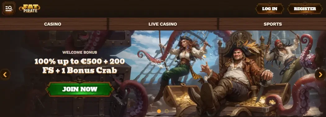 FatPirate Casino – Online casino voor Nederlandse spelers image 1