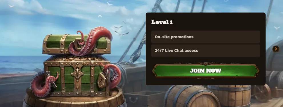 VIP-aanbiedingen van FatPirate Casino